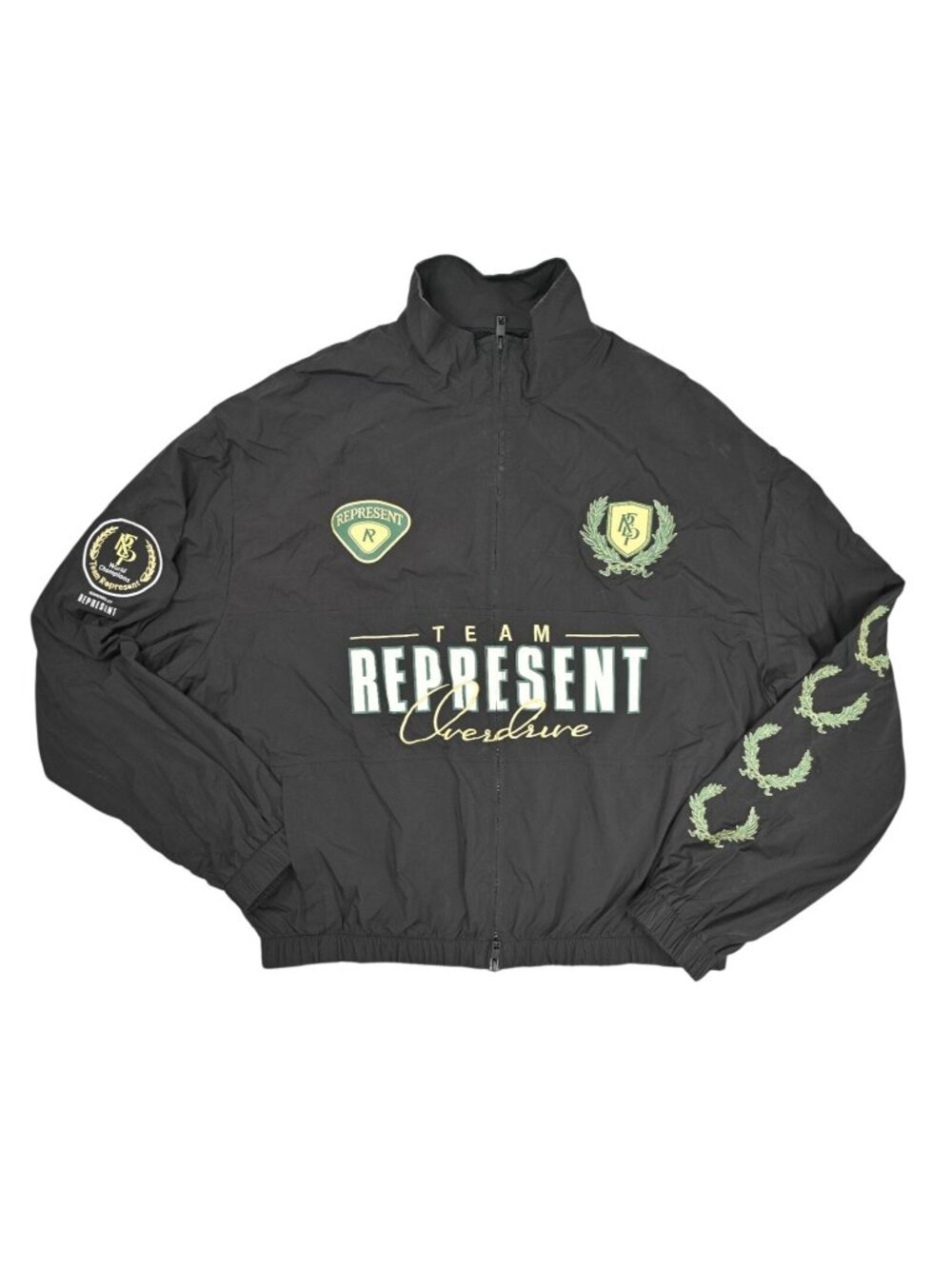 Represent World Championship Track Jacket in Black
